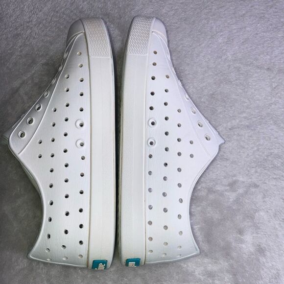 NATIVE J3 White Unisex Slip resistant water shoes - Picture 10 of 13